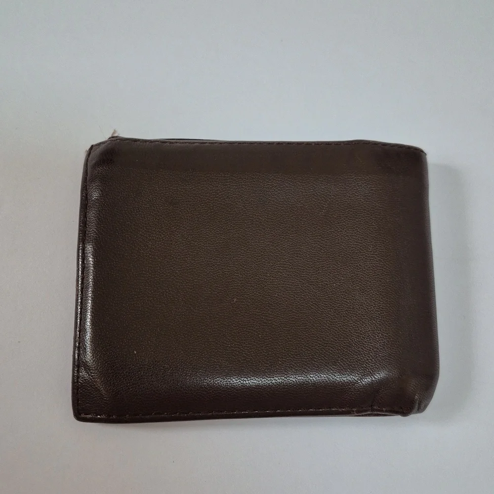 Brown Leather Ralph Lauren Men's Wallet